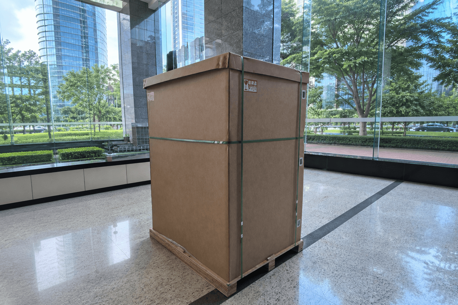 hydrogen generator factory packaging for international delivery