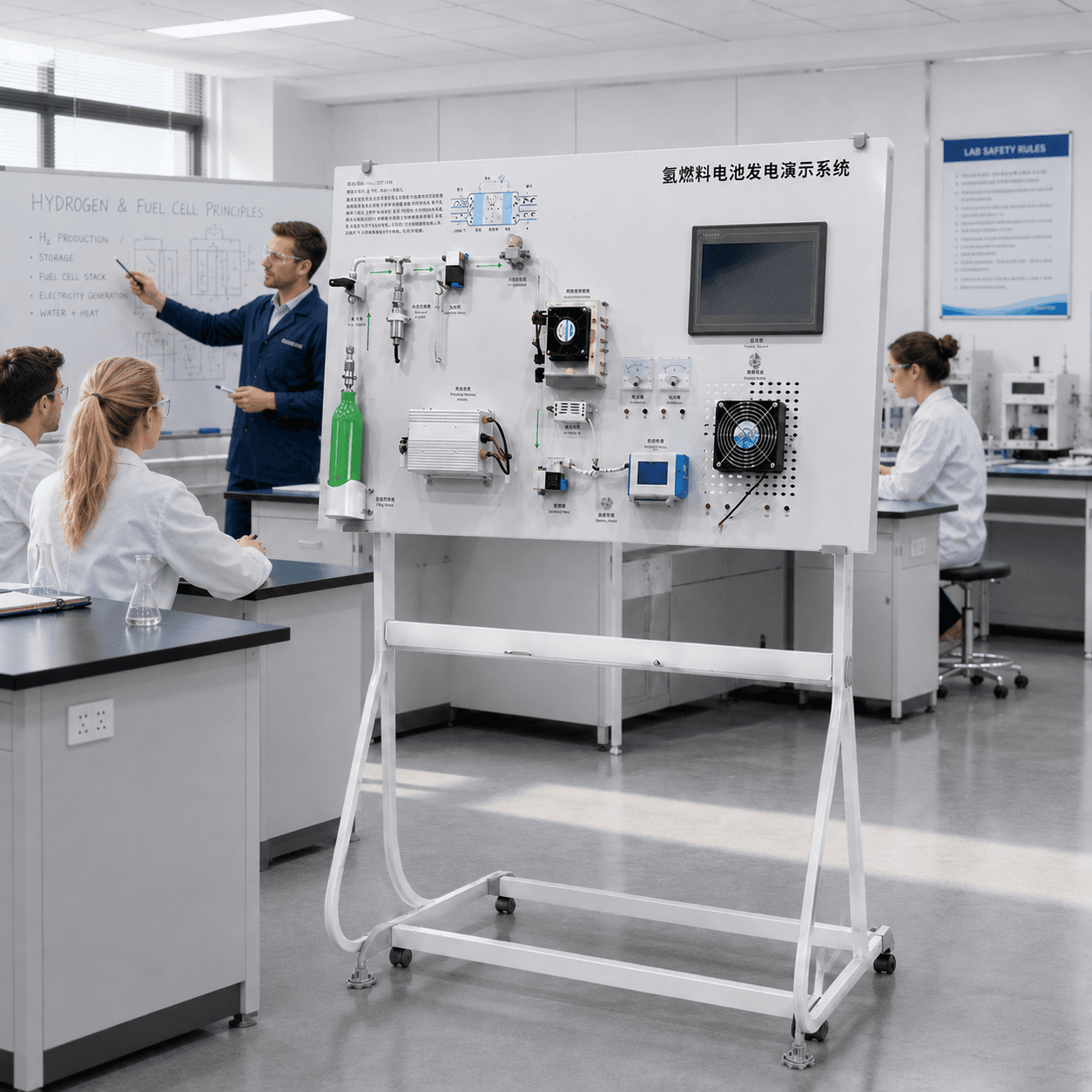 hydrogen teaching equipment for university hydrogen laboratory equipment education
