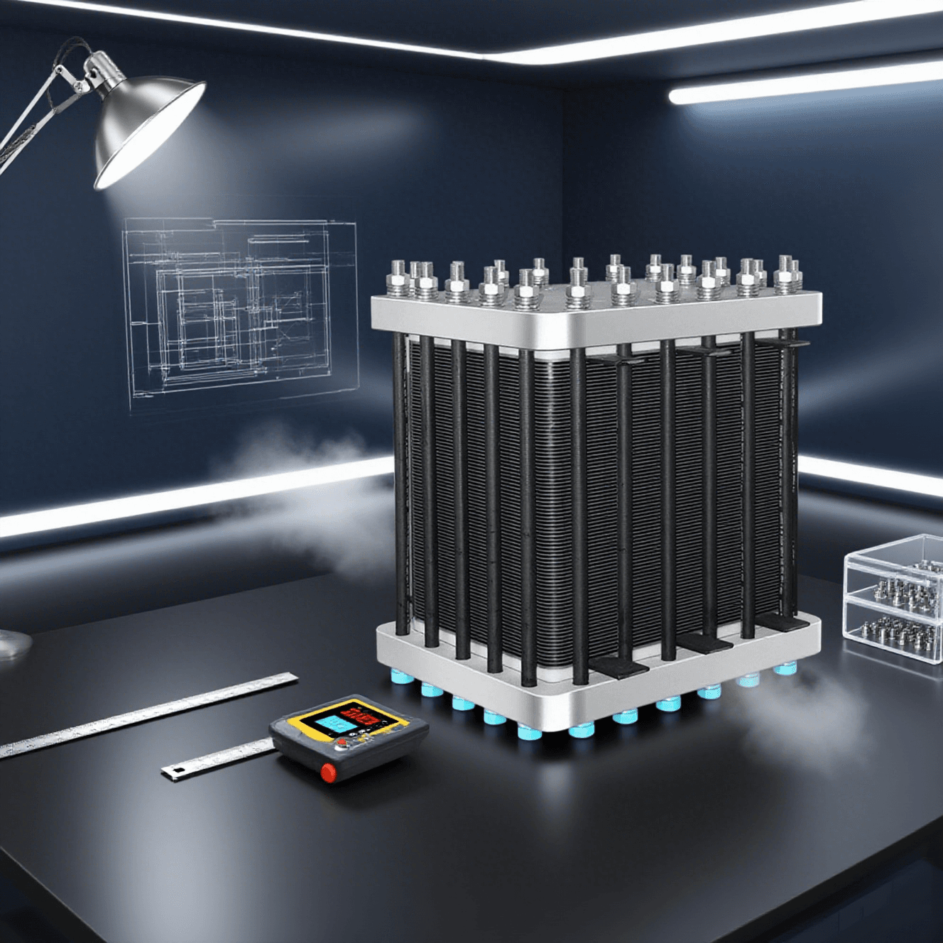 0.6Nm3/h hydrogen generator and PEM electrolyzer for high-purity hydrogen production